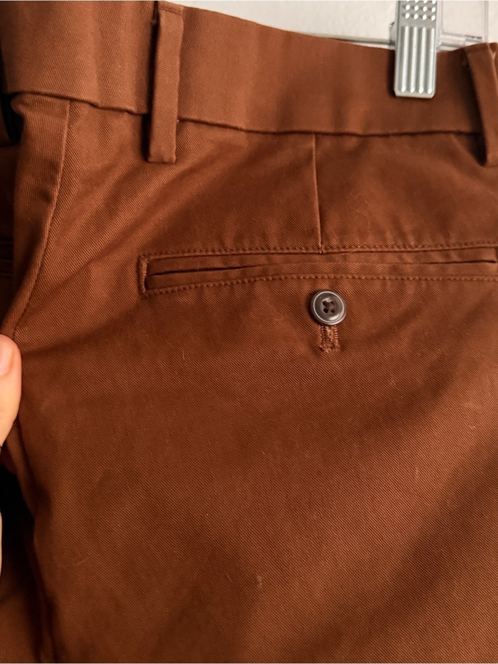 GAP Men's Brown Casual Chino Pants - Picture 7 of 7